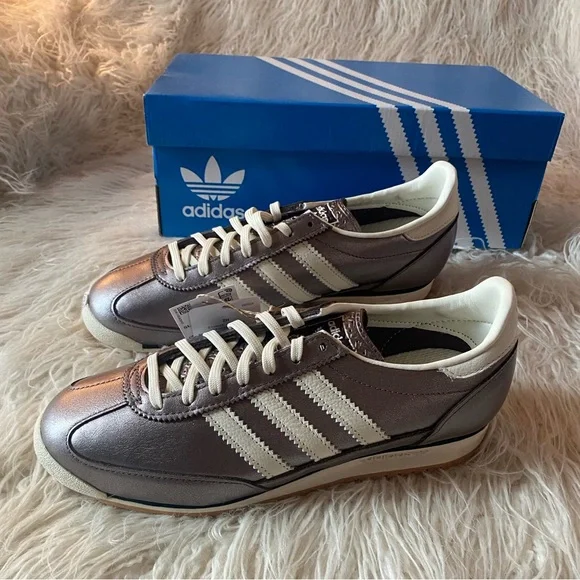 ✨NWT✨ Adidas SL 72 OG Women’s, Off White/ Aurora Black, Size 8.5 - Picture 6 of 13